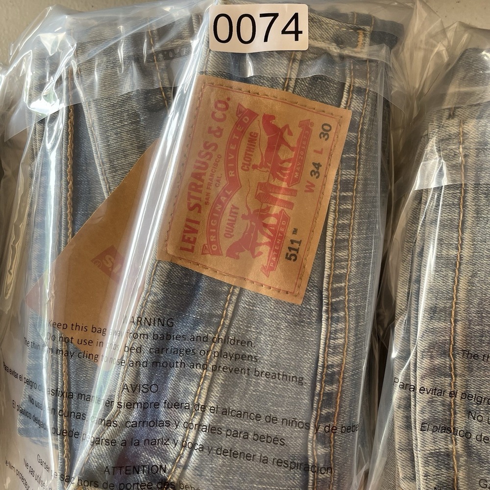 Levi's Classic 511 Slim Fit Flex Stretch Denim Jeans Men's 34x30 True‎ Fit 36x30 - Picture 13 of 13